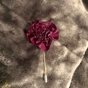 Purple lapel pin!